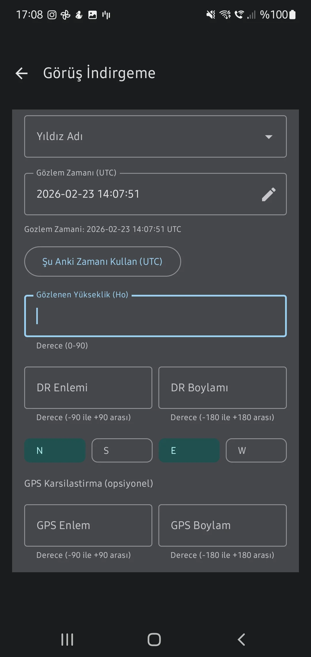 CaptainCalc uygulama ekran görüntüsü - Reduction Workflow